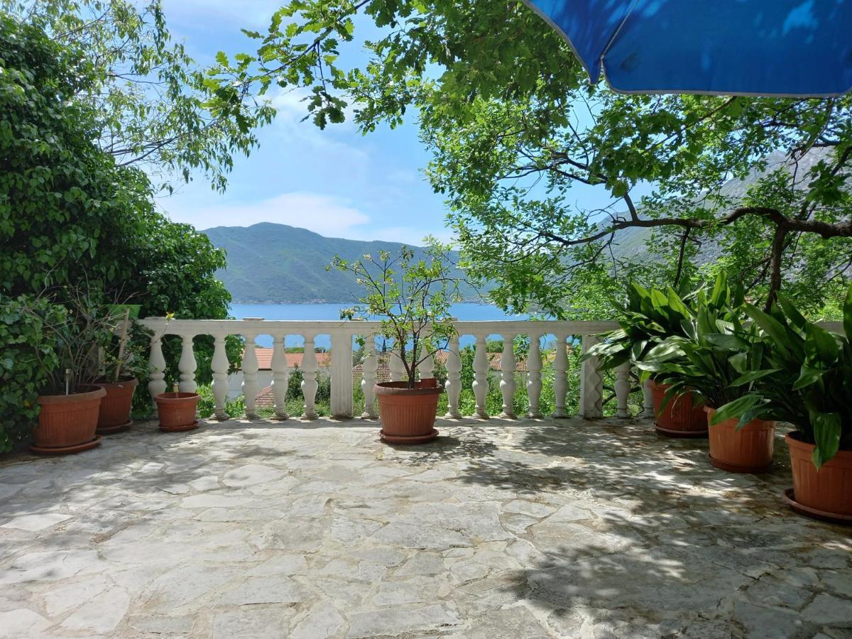 Отель Sea View Рисан Экстерьер фото